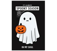 It’s Always Spooky Season in My Soul: Cute Ghost Journal: A Fun Ghost-Themed Notebook for Halloween Lovers All Year Long