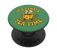 It’s Always Tea Time Vintage Style PopSockets Adhesive PopGrip