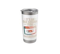 It´s an Old School Thing Music Stainless Steel Insulated Tumbler