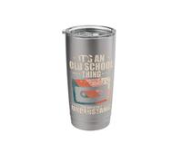 It´s an Old School Thing Music Stainless Steel Insulated Tumbler