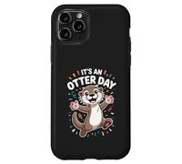 It’s An Otter Day Funny Cute Cartoon Endangered River Animal Case for iPhone 11 Pro