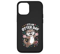 It’s An Otter Day Funny Cute Cartoon Endangered River Animal Case for iPhone 12/12 Pro