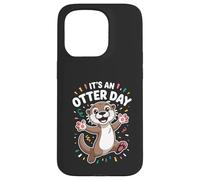 It’s An Otter Day Funny Cute Cartoon Endangered River Animal Case for iPhone 15 Pro