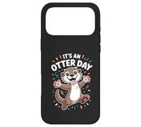 It’s An Otter Day Funny Cute Cartoon Endangered River Animal Case for iPhone 17 Pro Max