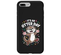 It’s An Otter Day Funny Cute Cartoon Endangered River Animal Case for iPhone 7 Plus/8 Plus