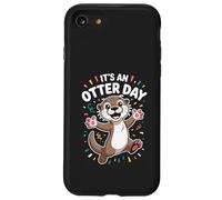 It’s An Otter Day Funny Cute Cartoon Endangered River Animal Case for iPhone SE (2020) / 7/8