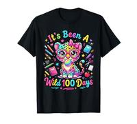 It’s Been a Wild 100 Days of School Leopard Rainbow Kids T-Shirt