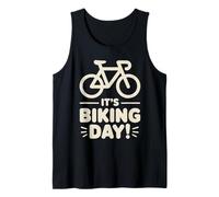 It’s Biking Day Cycling Outdoor Road Riders Mountain Bike Tank Top