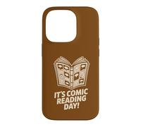It’s Comic Reading Day Manga Cartoon Book Graphic Novel Case for iPhone 14 Pro