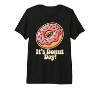 It’s Donut Day Dessert Sweet Food Pastry Lovers Doughnut Premium T-Shirt