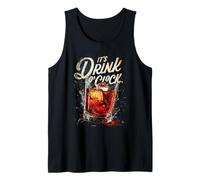 It’s Drink O’Clock Funny Drinking Time Beer & Cocktail Party Tank Top