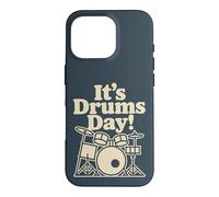 It’s Drums Day Music Percussion Band Rhythm Beats Drummer Case for iPhone 16 Pro
