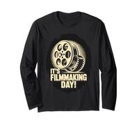 It’s Filmmaking Day Movie Cinema Filmmaker Film Director Long Sleeve T-Shirt