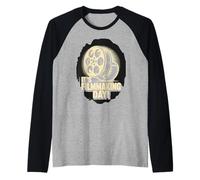 It’s Filmmaking Day Movie Cinema Filmmaker Film Director Raglan Baseball Tee