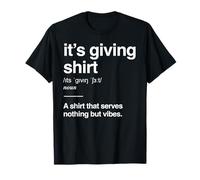 It’s Giving Definition Viral Meme Minimalist Gen Z Slang T-Shirt