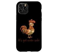 It’s Got Wabi Sabi Funny Rooster Wabi Sabi Case for iPhone 11 Pro