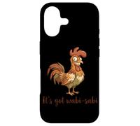 It’s Got Wabi Sabi Funny Rooster Wabi Sabi Case for iPhone 17