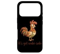 It’s Got Wabi Sabi Funny Rooster Wabi Sabi Case for iPhone 17 Pro