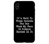 It’s Hard to Think Outside The Box When My Face is Always Case for iPhone XS Max