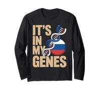 It’s in My Genes Russian Roots Heritage Russia Long Sleeve T-Shirt