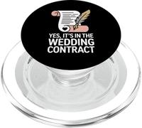 It’s in the Wedding Contract Wedding Planner PopSockets PopGrip for MagSafe