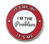 It’s Me, Hi I’m the Problem Metal Phone Sticker with 3M Sticky Backing