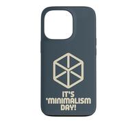 It’s Minimalism Day Simple Life Modern Declutter Minimalist Case for iPhone 13 Pro