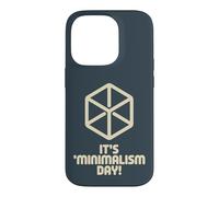 It’s Minimalism Day Simple Life Modern Declutter Minimalist Case for iPhone 14 Pro