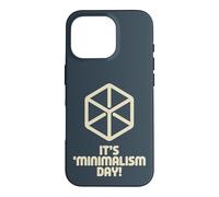 It’s Minimalism Day Simple Life Modern Declutter Minimalist Case for iPhone 16 Pro