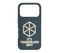 It’s Minimalism Day Simple Life Modern Declutter Minimalist Case for iPhone 17 Pro