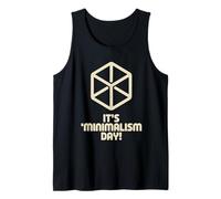 It’s Minimalism Day Simple Life Modern Declutter Minimalist Tank Top
