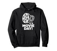 It’s Movie Day Cinema Buff Film Watching Popcorn Filmmaker Pullover Hoodie