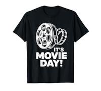 It’s Movie Day Cinema Buff Film Watching Popcorn Filmmaker T-Shirt