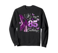 It’s My 85th Birthday Pink 85 Years Old Birthday Queen Party Sweatshirt