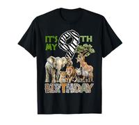 It’s My 9th Birthday Boy Safari Jungle Theme 9 Years Old Zoo T-Shirt