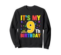 It’s My 9th Birthday Gifts for 9 Year Old Kids Boys & Girls Sweatshirt