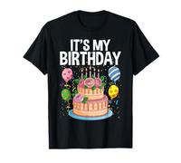It’s My Birthday Balloons Confetti Party Celebration T-Shirt