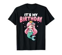 It’s My Birthday Mermaid Princess Ocean Girl T-Shirt