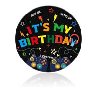 It’s My Birthday Pin, 5.8cm/2.3in Round Game Button Badge