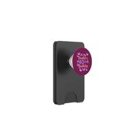 It’s My Brother’s 40th Birthday Purple Butterfly Design PopSockets PopWallet for MagSafe
