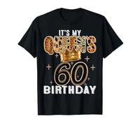 It’s My Queen’s 61st Birthday Leopard Crown 61 Years Old Tee T-Shirt