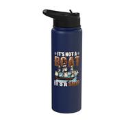 It´s Not A Boat It´s A Ship - Ship Captain Stainless Steel Insulated Water Bottle