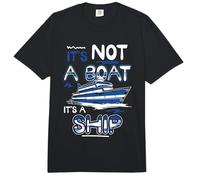 It´s Not A Boat It´s A Ship - Yacht Ship Captain Comfort Colors Adult Heavyweight T-Shirt
