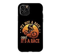 It’s Not a Race Okay It’s a Race Funny Bicycle Cyclist Case for iPhone 11 Pro