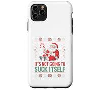 It’s Not Going To Suck Itself Funny Ugly Christmas Sweater Case for iPhone 11 Pro Max