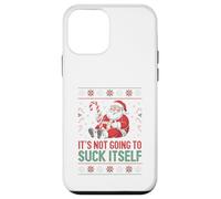 It’s Not Going To Suck Itself Funny Ugly Christmas Sweater Case for iPhone 12 mini