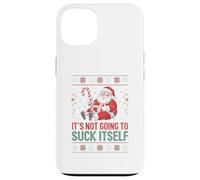It’s Not Going To Suck Itself Funny Ugly Christmas Sweater Case for iPhone 13