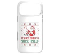 It’s Not Going To Suck Itself Funny Ugly Christmas Sweater Case for iPhone 17 Pro Max