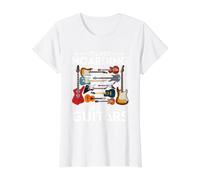 It’s Not Hoarding If It’s Guitars Musicians Value Graphic T-Shirt, Women, White, XS