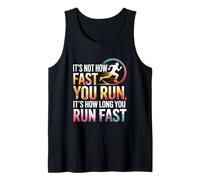 It’s Not How Fast You Run Marathon Running Motivation XC Tank Top